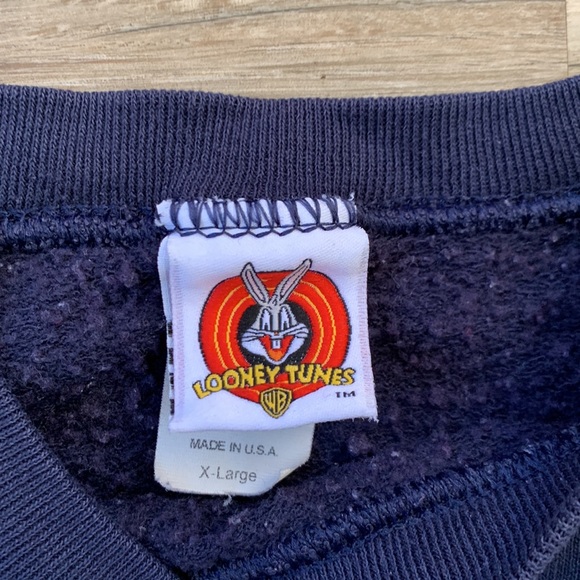 Looney Tunes What’s Up With You Tweety Bird sweatshirt Xl 1997 Warner Brothers - Picture 4 of 7